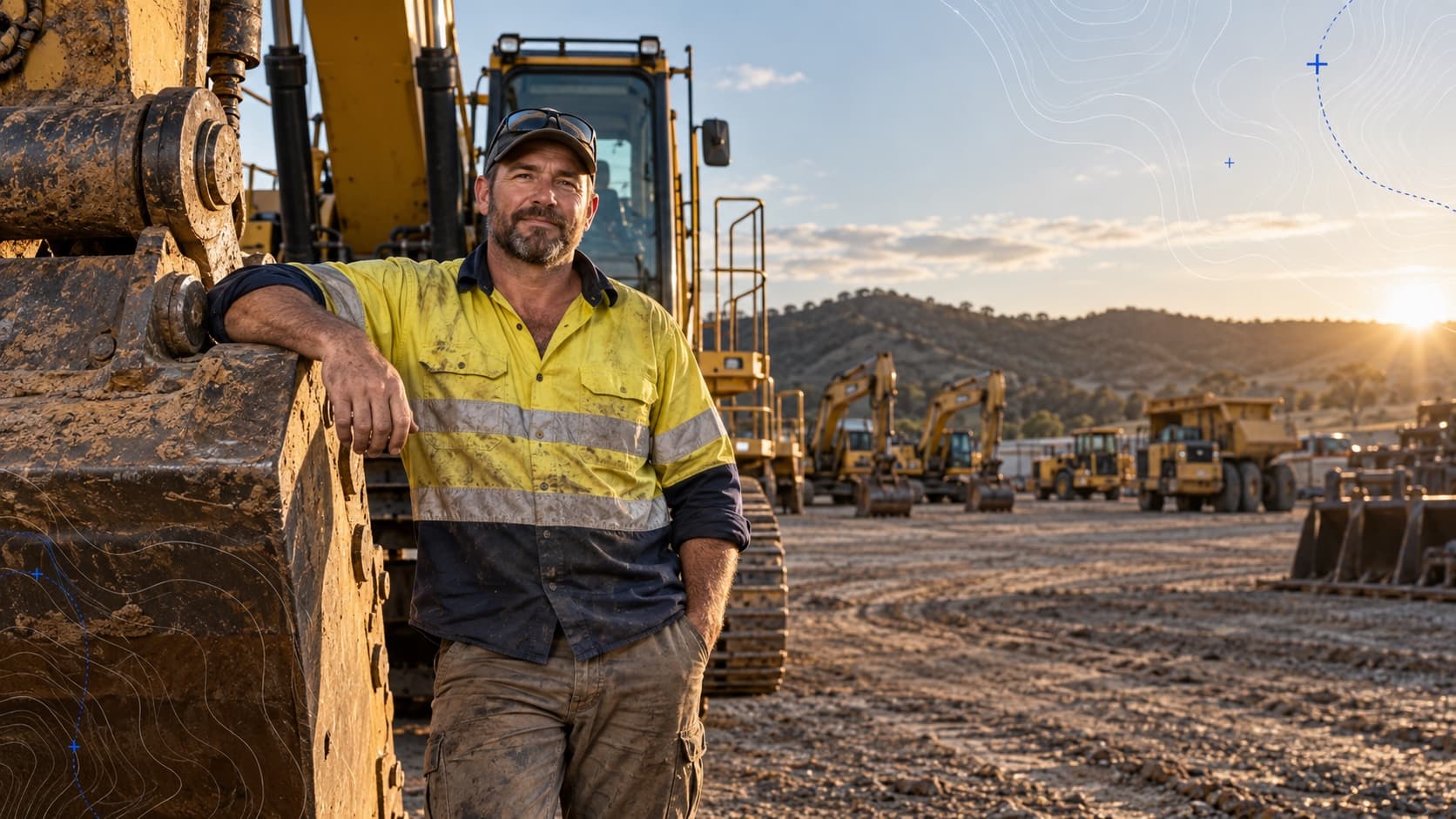 Australian plant hire field crew representative image for ANC Cranes
